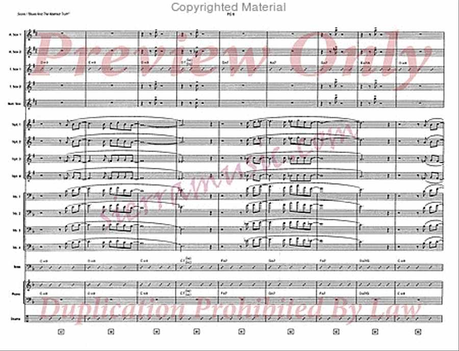 Blues And The Abstract Truth Big Band scores gallery preview page 9