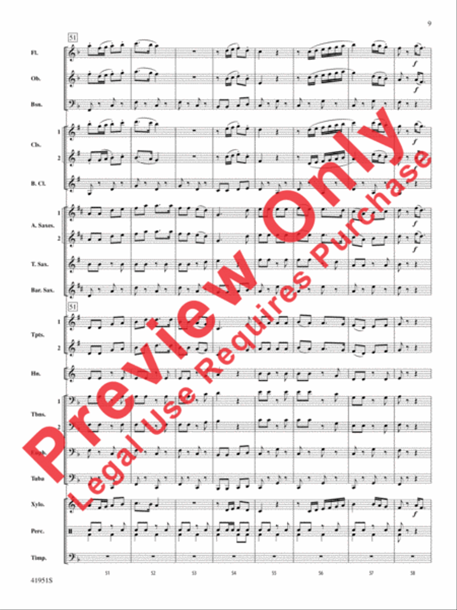 Hobo Train Concert Band scores gallery preview page 10
