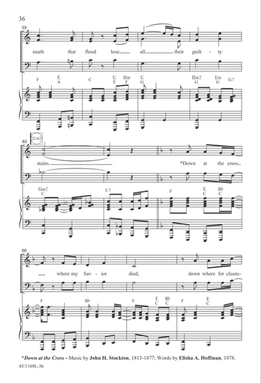 Simply Southern Gospel 3-Part scores gallery preview page 36