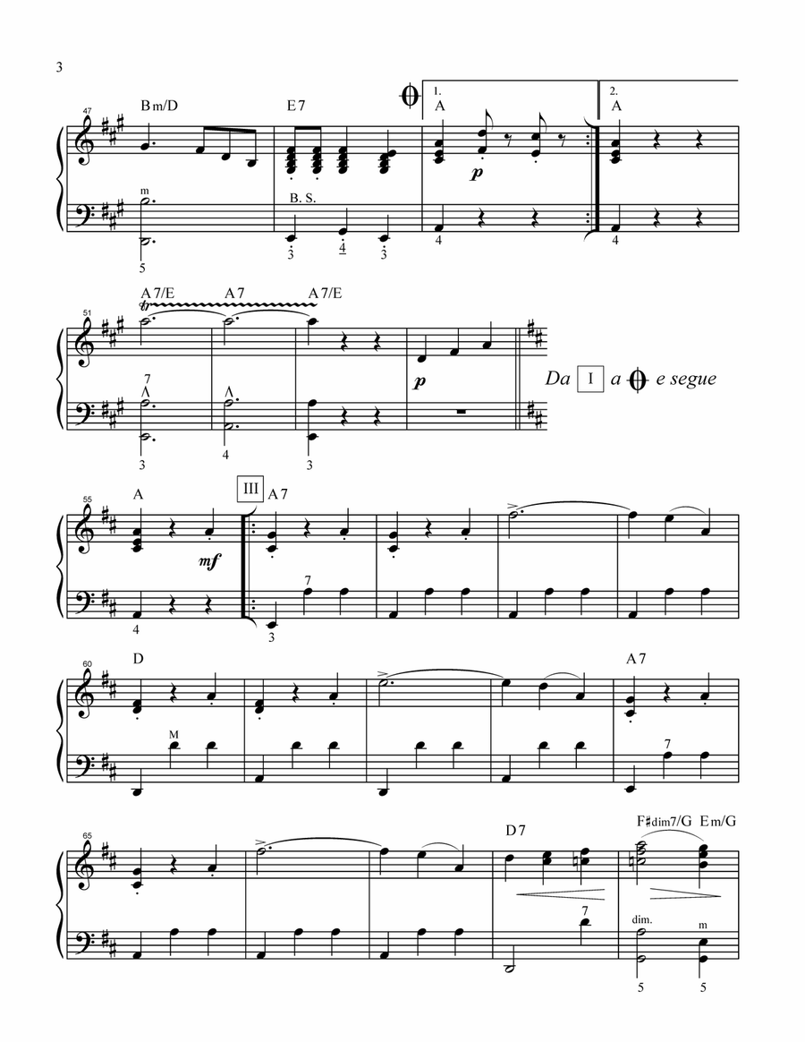 On the Beautiful Blue Danube Accordion scores gallery preview page 4