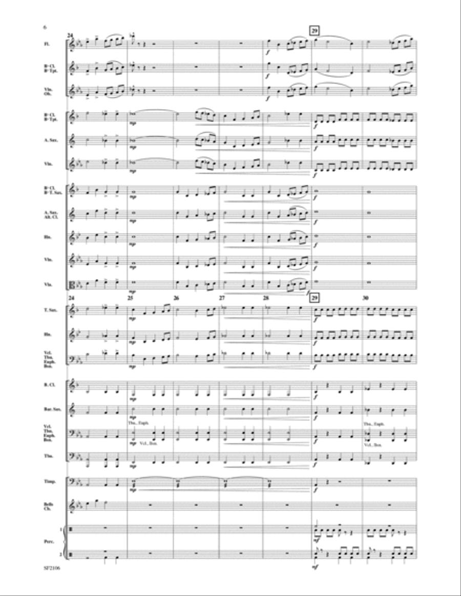 Heatherwood Portrait - Full Score Concert Band scores gallery preview page 6