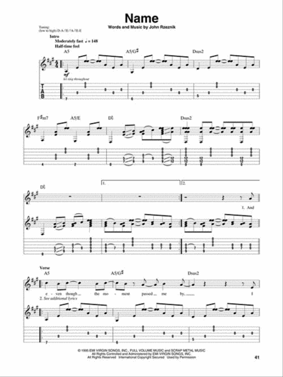 Acoustic '90s Acoustic Guitar scores gallery preview page 6