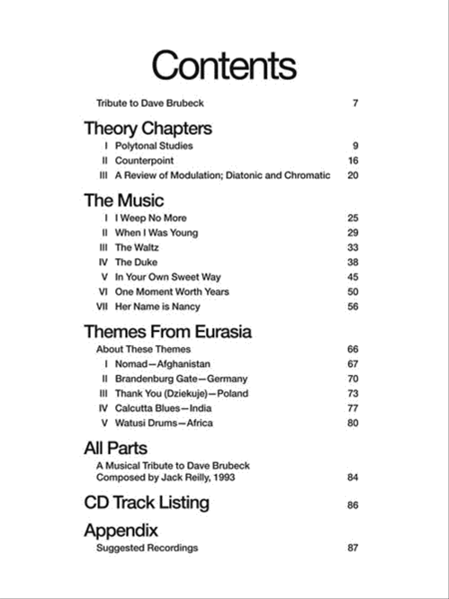 The Harmony of Dave Brubeck Piano Method scores gallery preview page 3