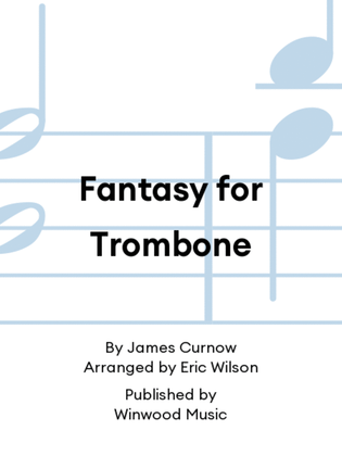 Book cover for Fantasy for Trombone