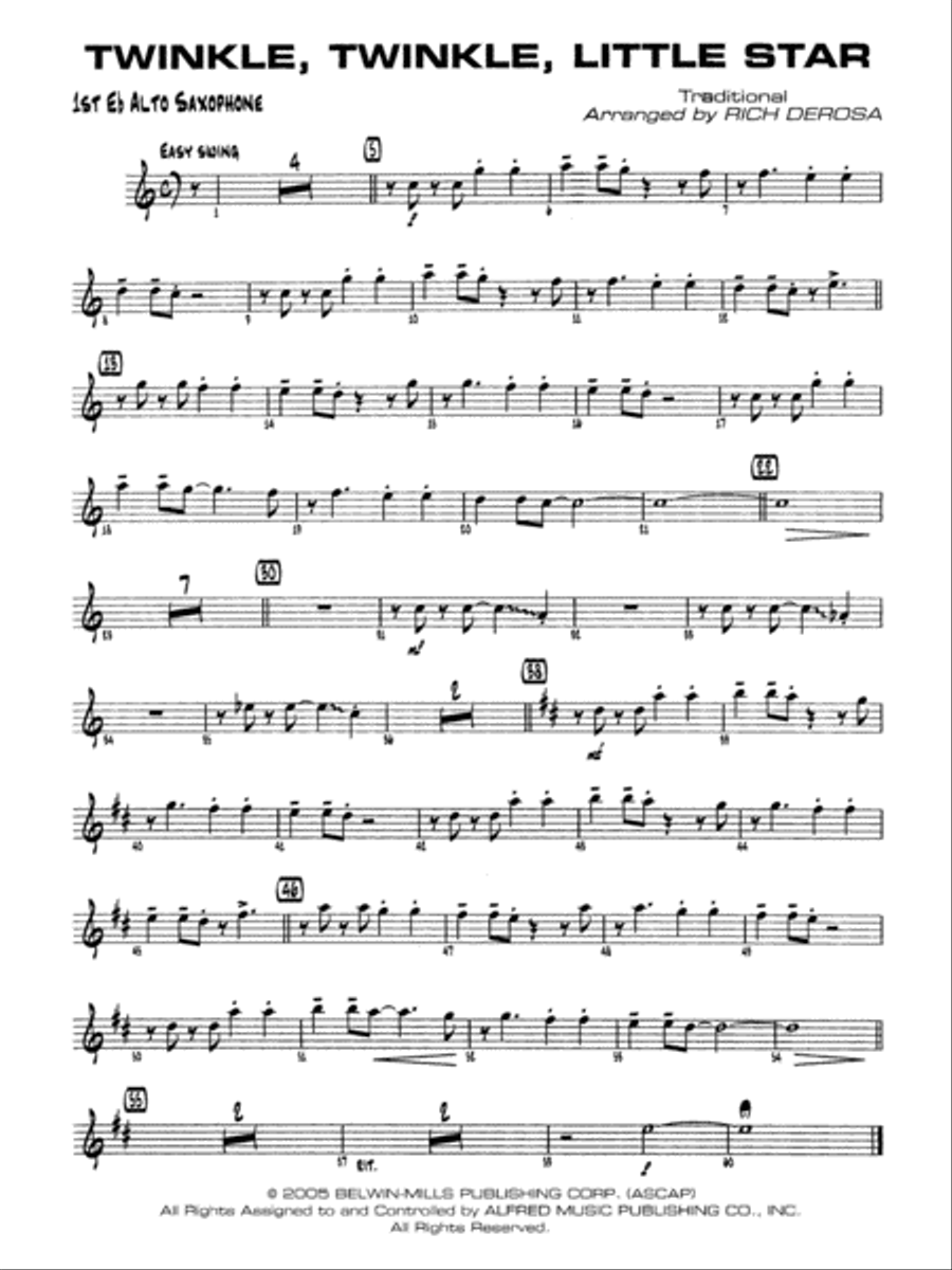 Sax jazz sheet music discount