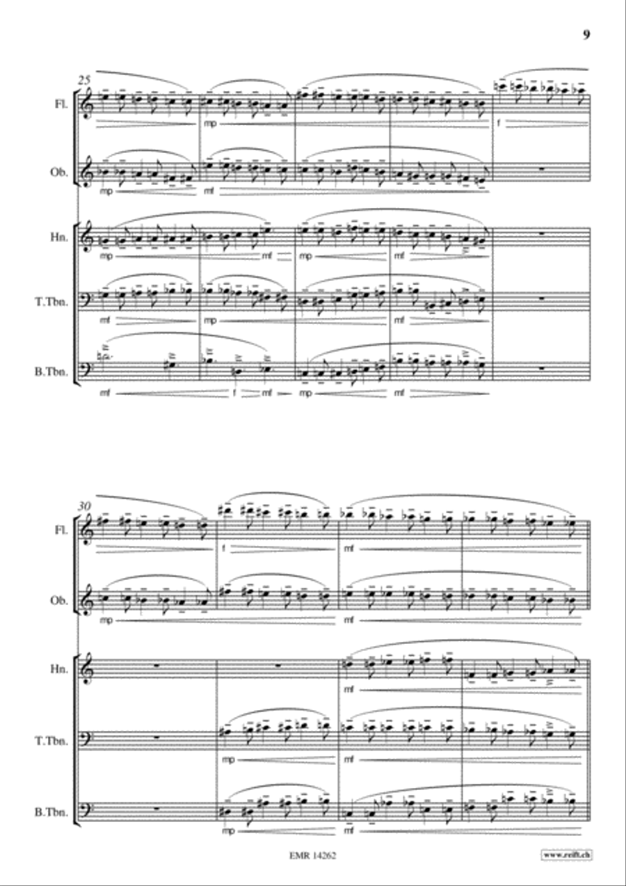Barcarolle Flute scores gallery preview page 9