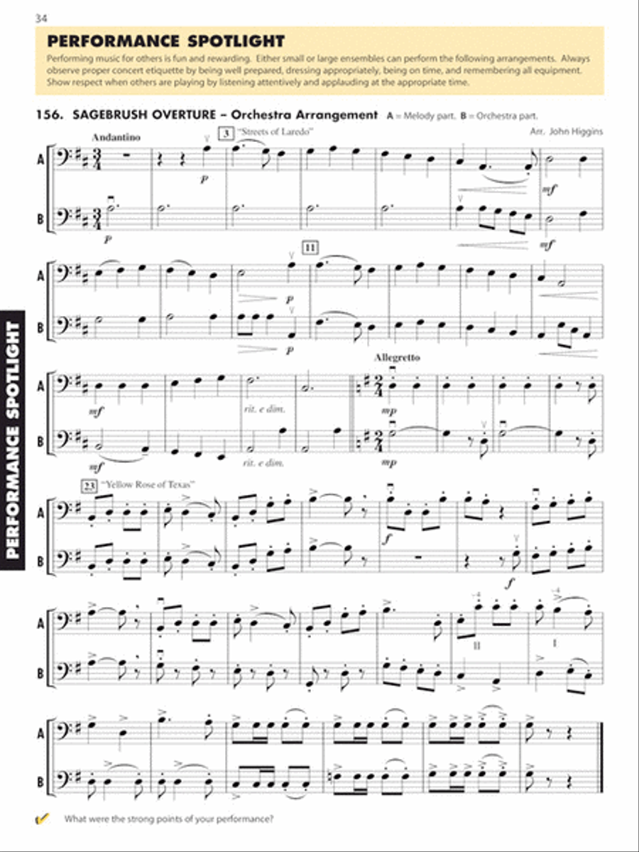 Essential Elements for Strings – Book 2 with Online Resources String Orchestra scores gallery preview page 6