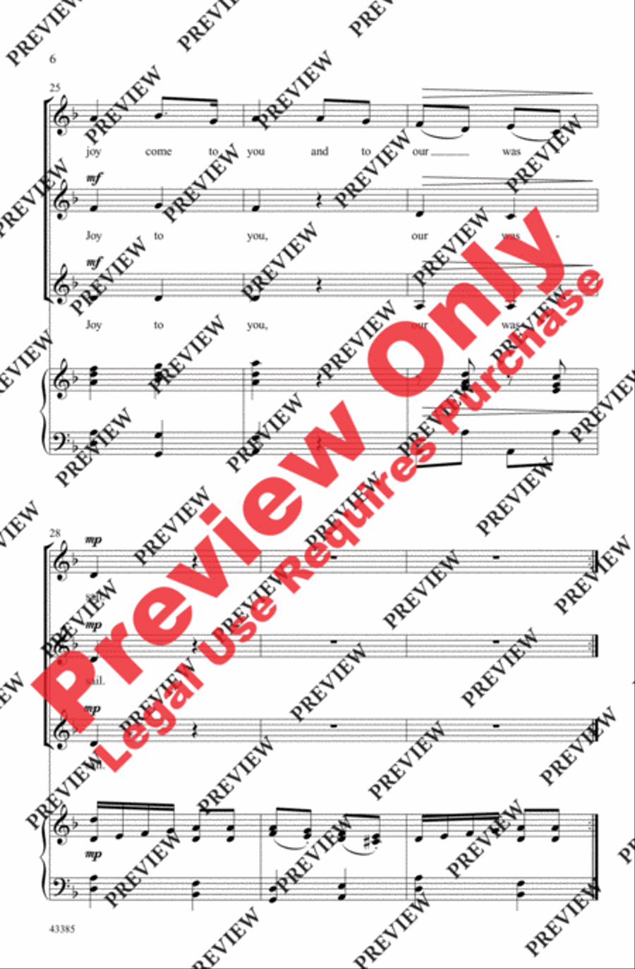 A Jolly Wassail A Jolly Wassail Women's Choir scores gallery preview page 6