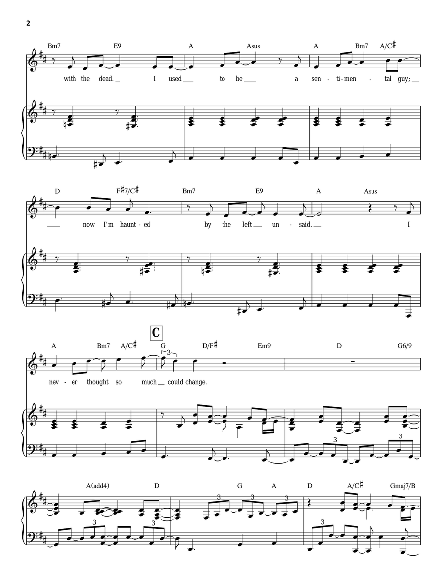 Sentimental Guy Piano scores gallery preview page 2