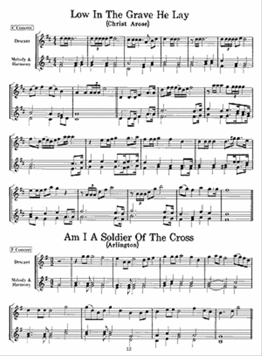 Hymns & Descants for Trumpet Trumpet Solo scores gallery preview page 2