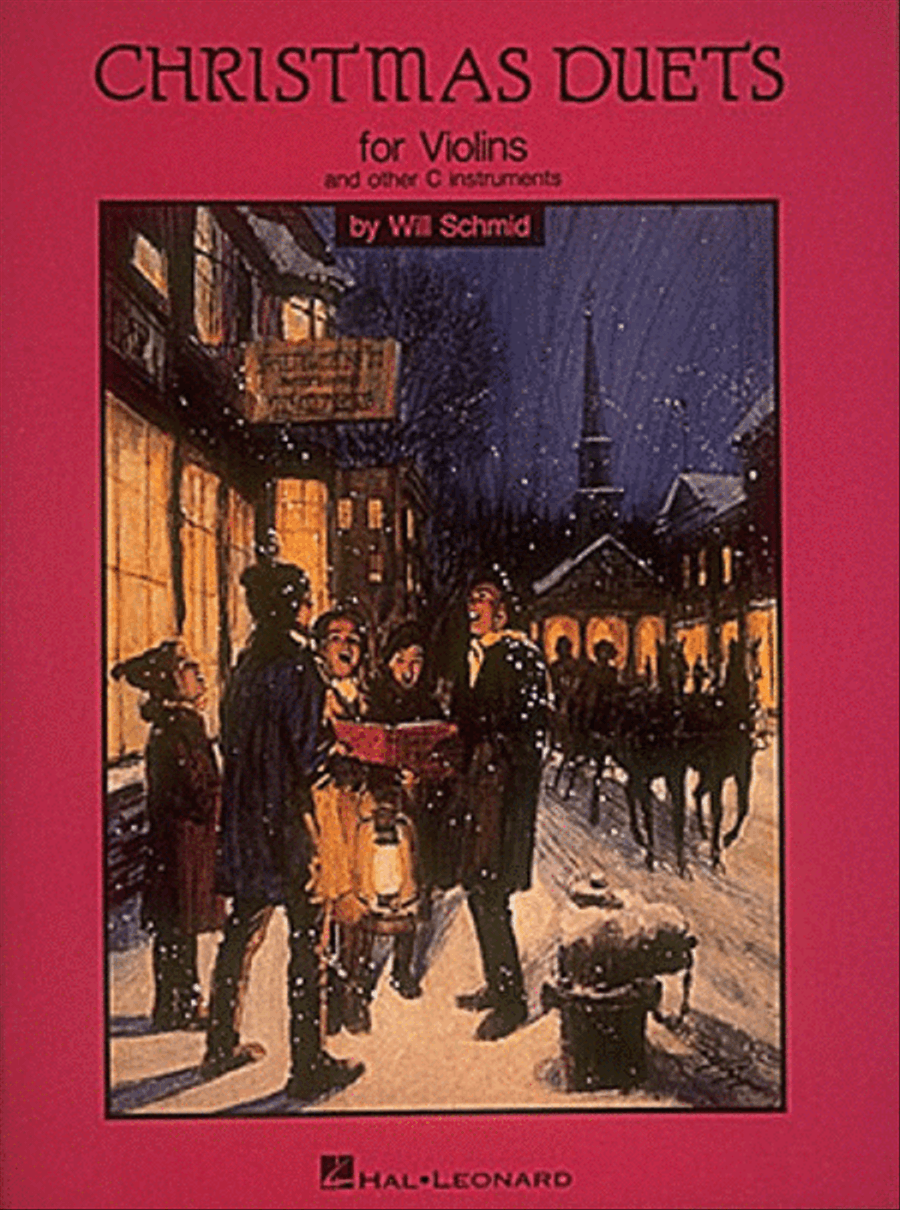 Christmas Duets Violin scores gallery preview page 1