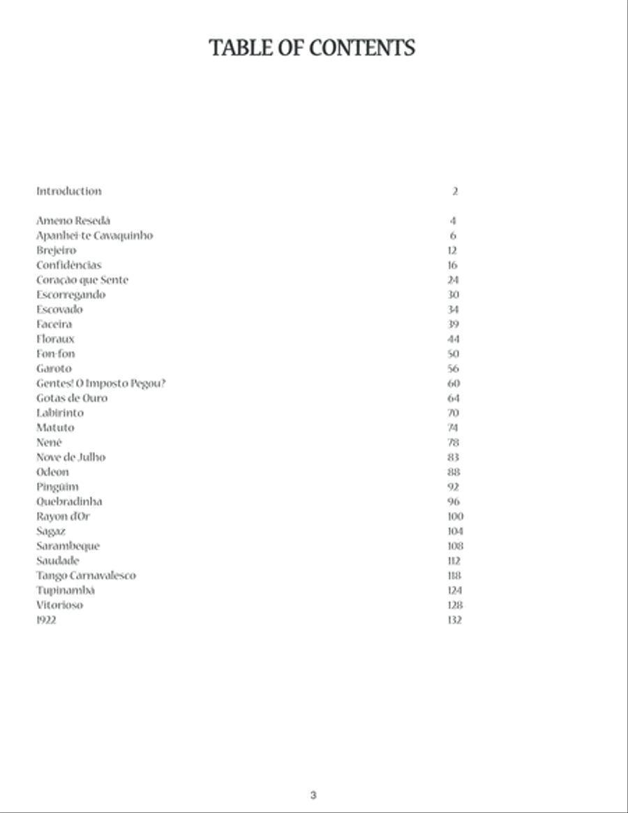 Ernesto Nazareth Guitar Solo Anthology Acoustic Guitar scores gallery preview page 4