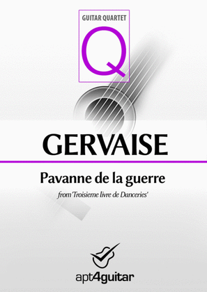 Book cover for Pavanne de la guerre