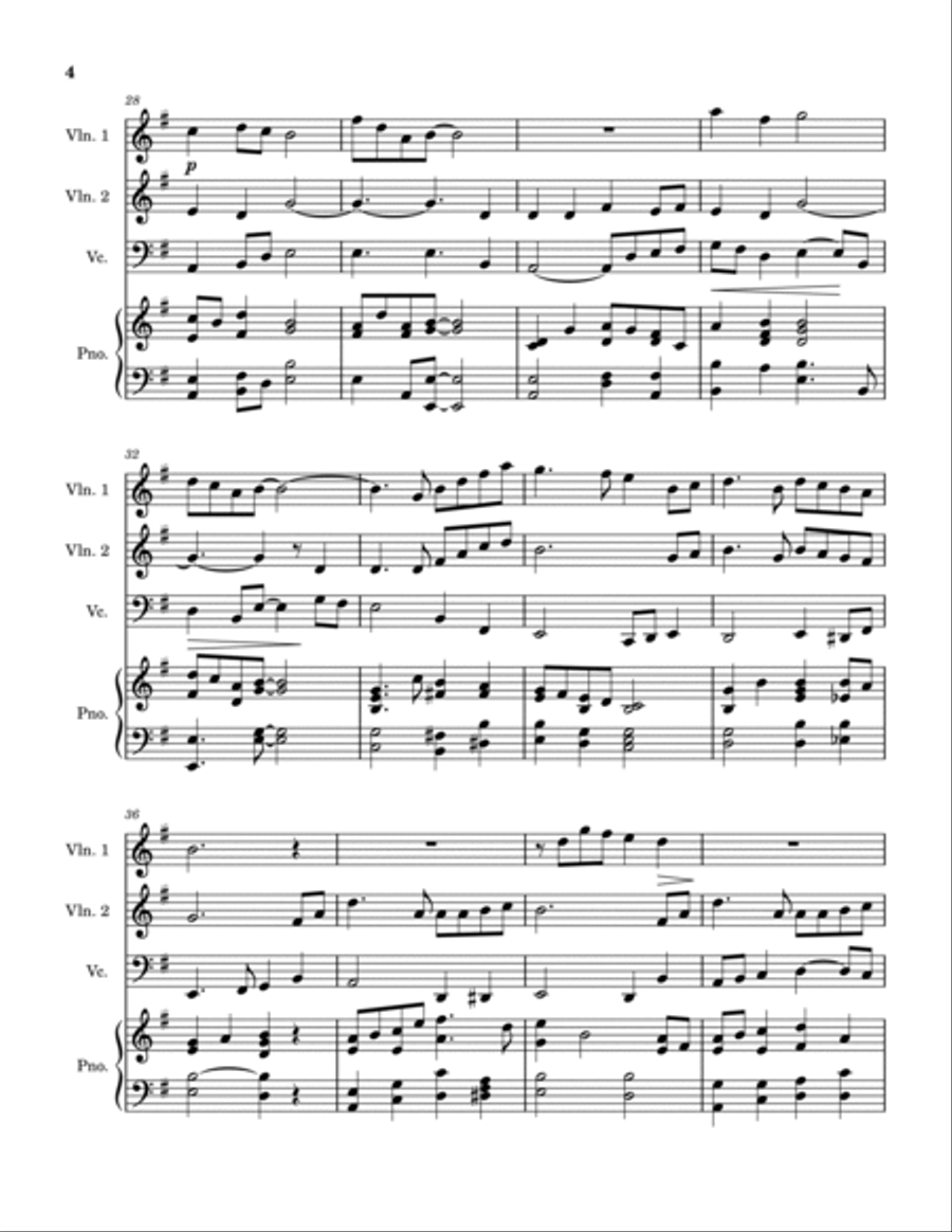 I Know That My Redeemer Lives - Instrumental Cello scores gallery preview page 4