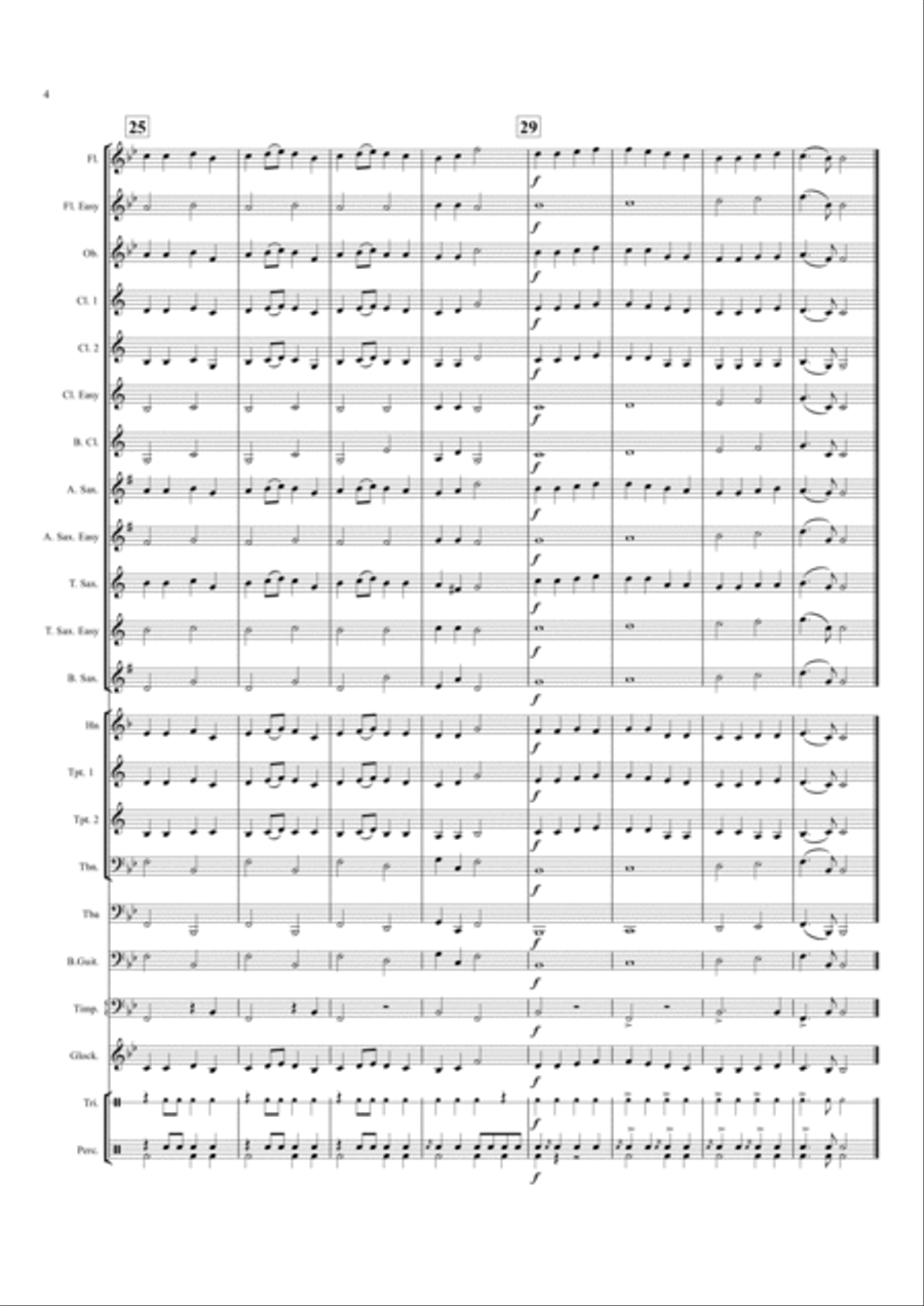 Symphony No.9 School and Community scores gallery preview page 4