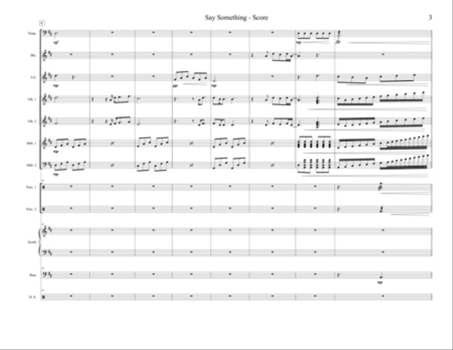 Say Something Say Something School and Community scores gallery preview page 3