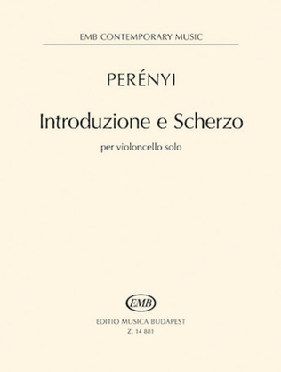 Book cover for Introduzione e Scherzo