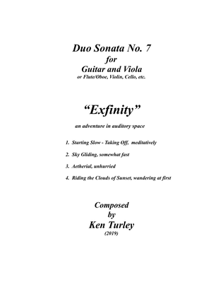 Duo Sonata No. 7. "Exfinity"