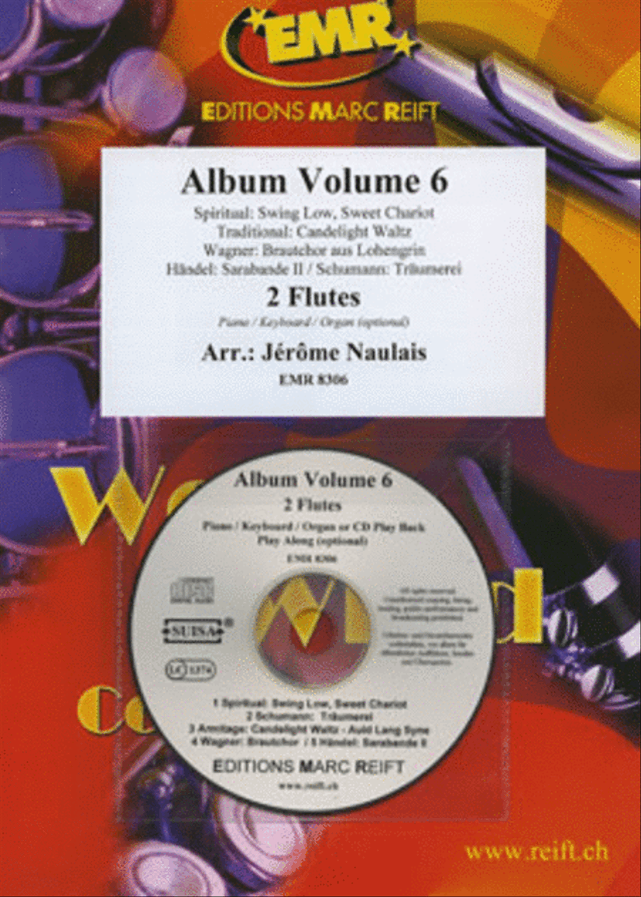 Album Volume 6 Flute Duet scores gallery preview page 1