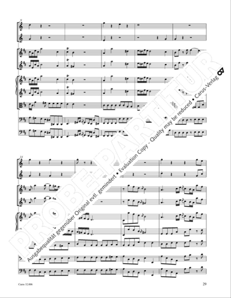 Gesamtausgabe Band 6 (Orchestermusik III: Sinfonien) Orchestra scores gallery preview page 46