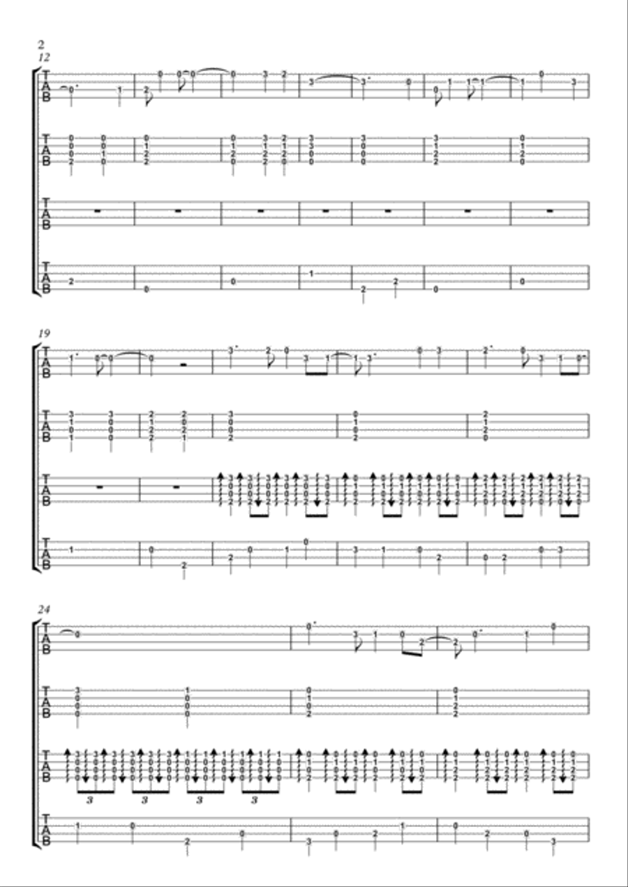 Fly Me To The Moon Ukulele scores gallery preview page 2