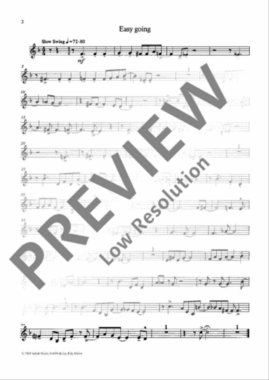 Play Swing for instrumental groups Guitar Ensemble scores gallery preview page 16
