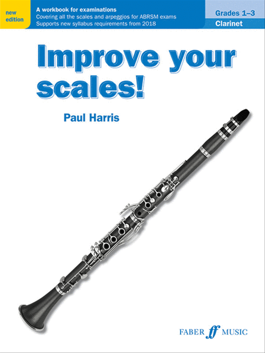Improve Your Scales! Clarinet, Grades 1-3 Clarinet scores gallery preview page 1