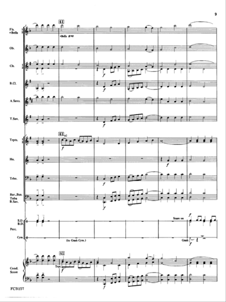 Modal Song And Dance Concert Band scores gallery preview page 9