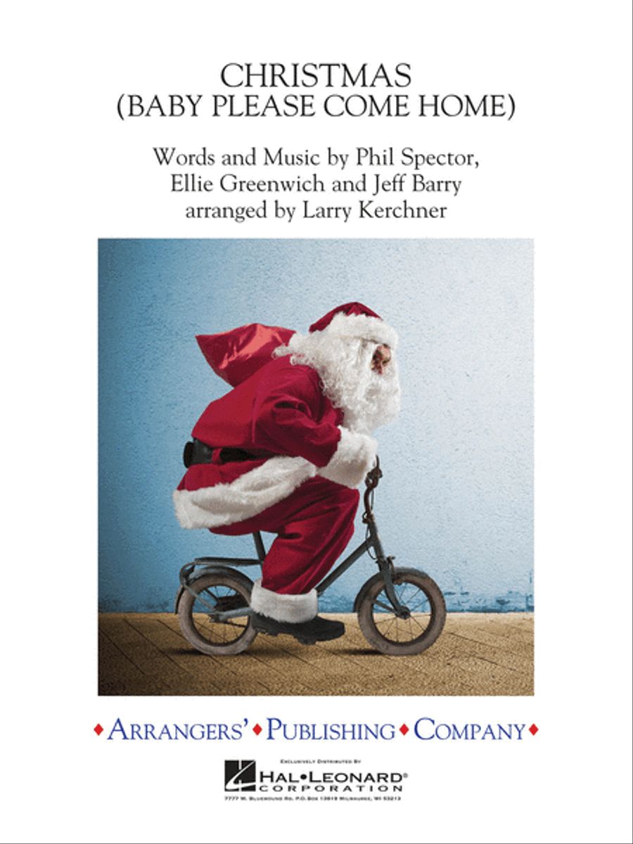 Christmas (Baby Please Come Home) Concert Band scores gallery preview page 1