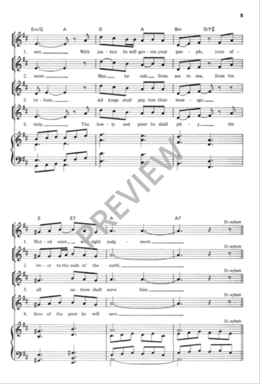 Every Nation on Earth Every Nation on Earth 3-Part scores gallery preview page 6
