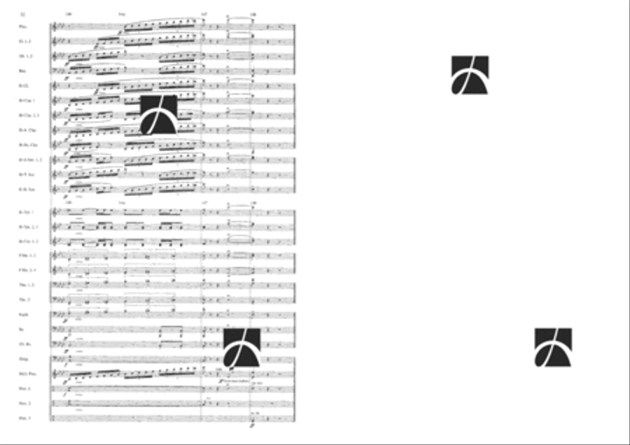 Majestic Fountain Concert Band scores gallery preview page 15