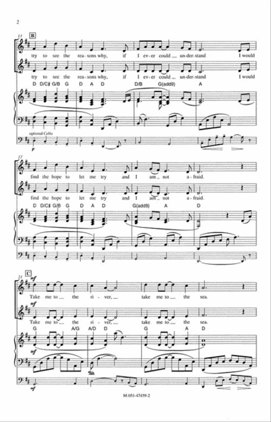 When I Close My Eyes 2-Part scores gallery preview page 3