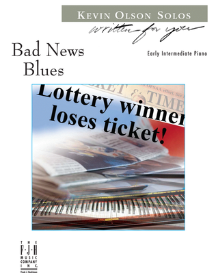Book cover for Bad News Blues