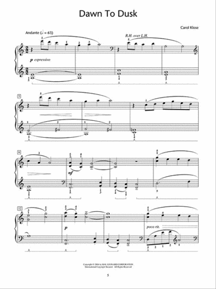 Desert Suite Piano Method scores gallery preview page 4