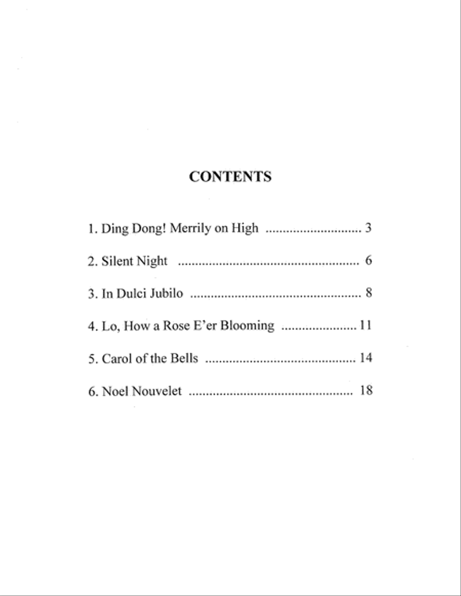 Noel We Ring Noel We Ring 2-Octaves scores gallery preview page 2