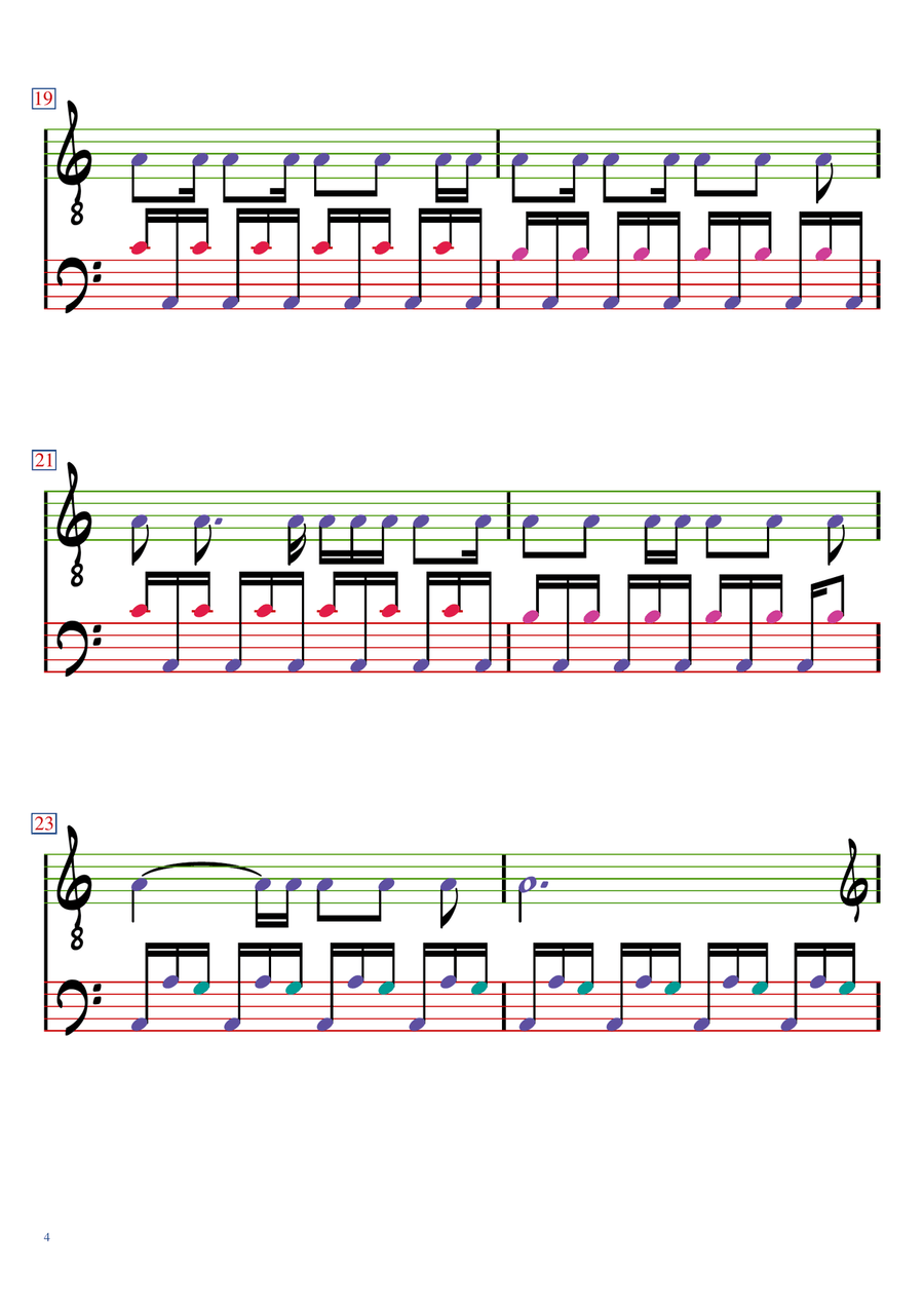 10,000 Days (wings Pt. 2) Piano Solo scores gallery preview page 4