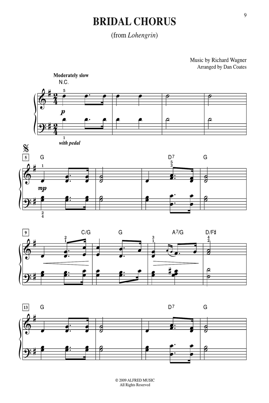10 for 10 Sheet Music Weddings Easy Piano scores gallery preview page 3