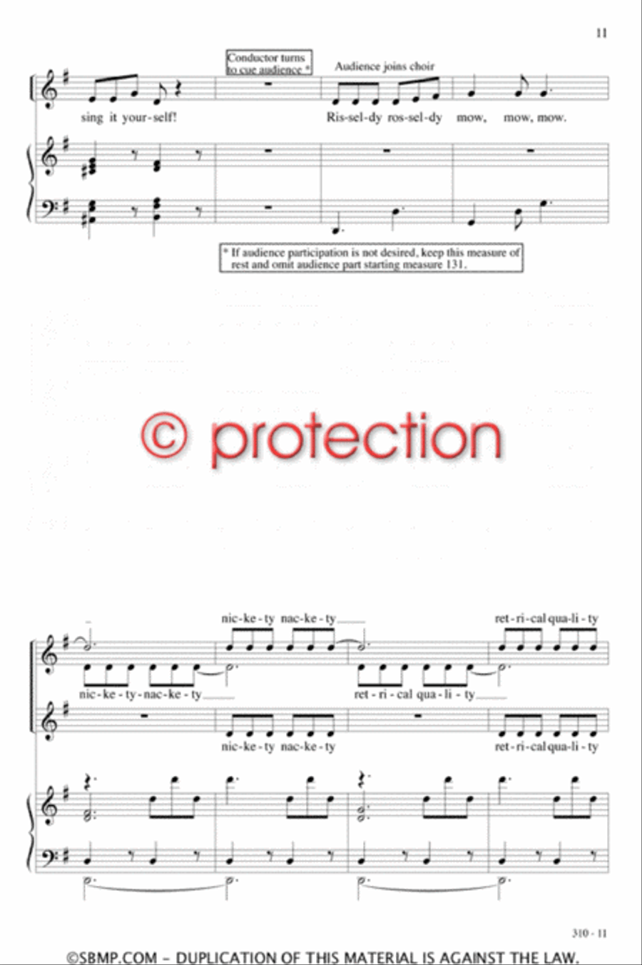 Risseldy Rosseldy - SA Octavo SA scores gallery preview page 10