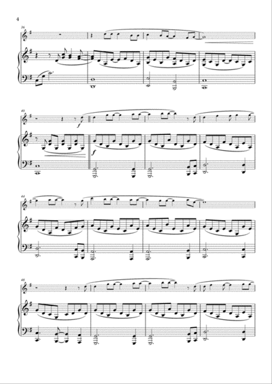 A Million Dreams A Million Dreams Flute Solo scores gallery preview page 4
