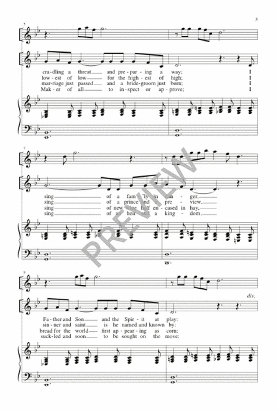 Folly and Love 2-Part scores gallery preview page 4