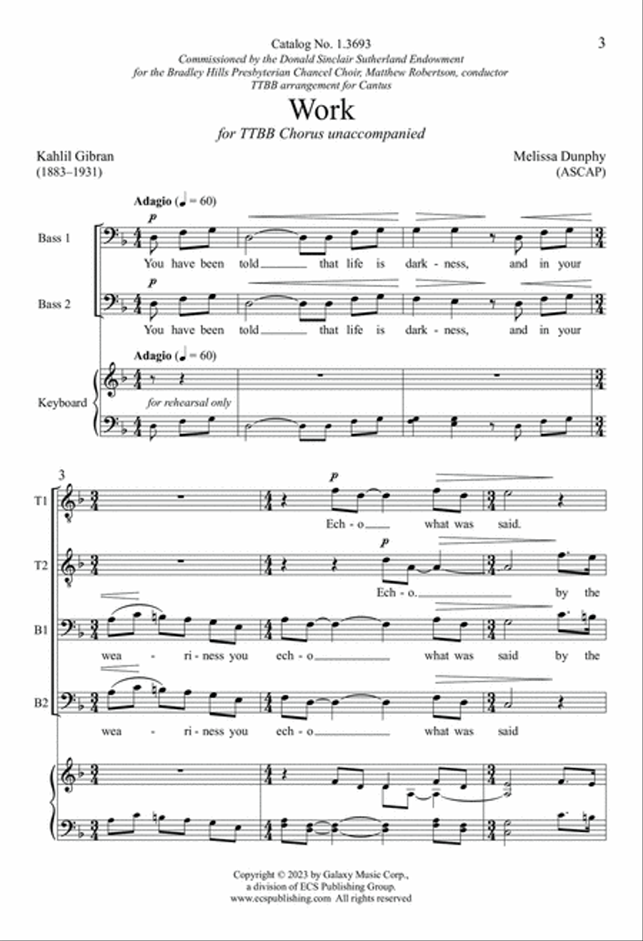 Work Work TTBB scores gallery preview page 3