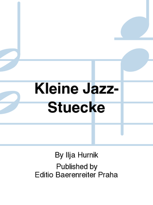 Book cover for Kleine Jazz-Stücke