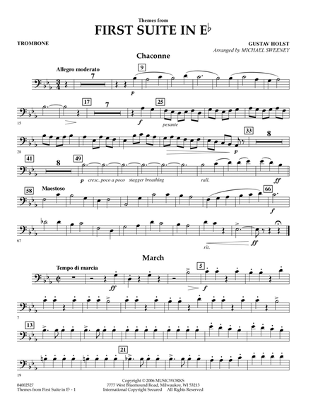 First Suite In E Flat, Themes From - Trombone