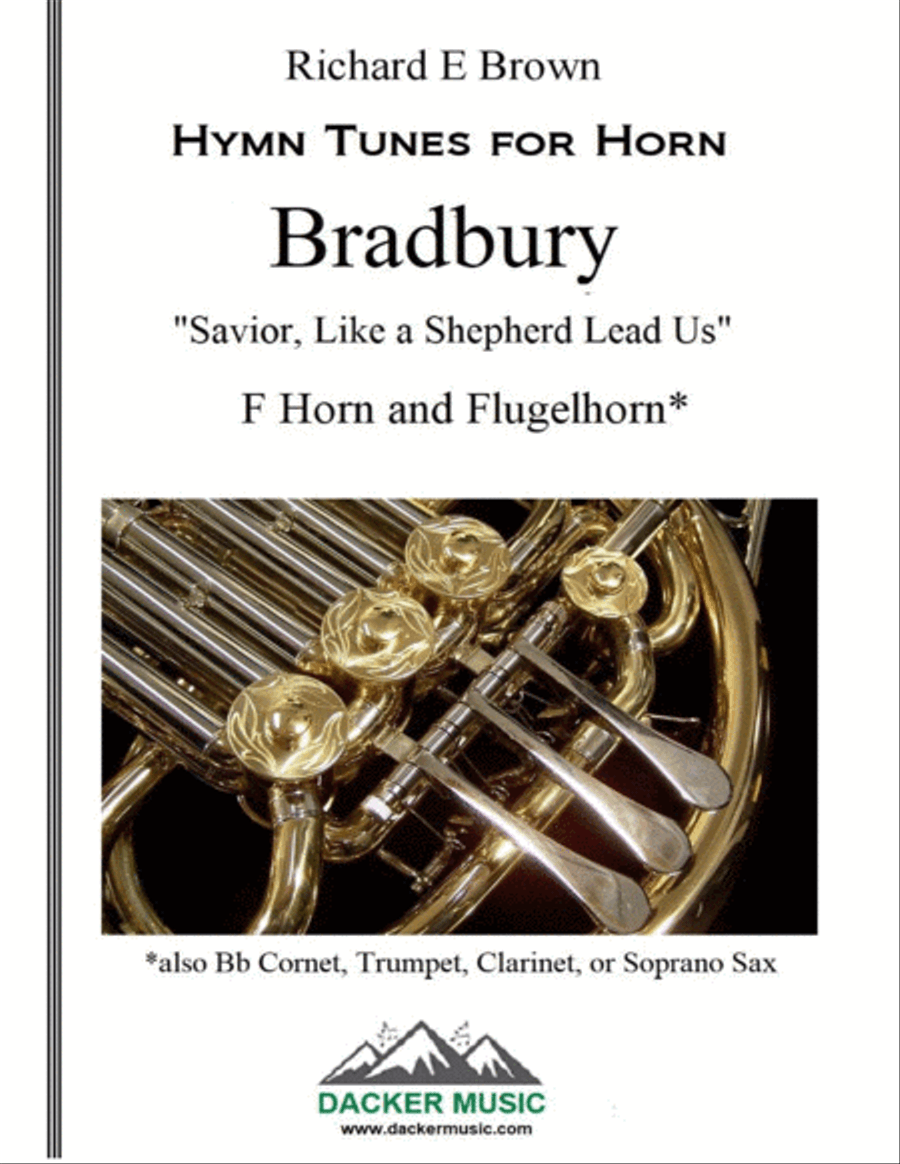Bradbury (Savior, Like a Shepherd Lead Us) Score and Parts scores gallery preview page 1
