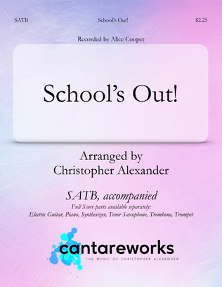 Book cover for School's Out