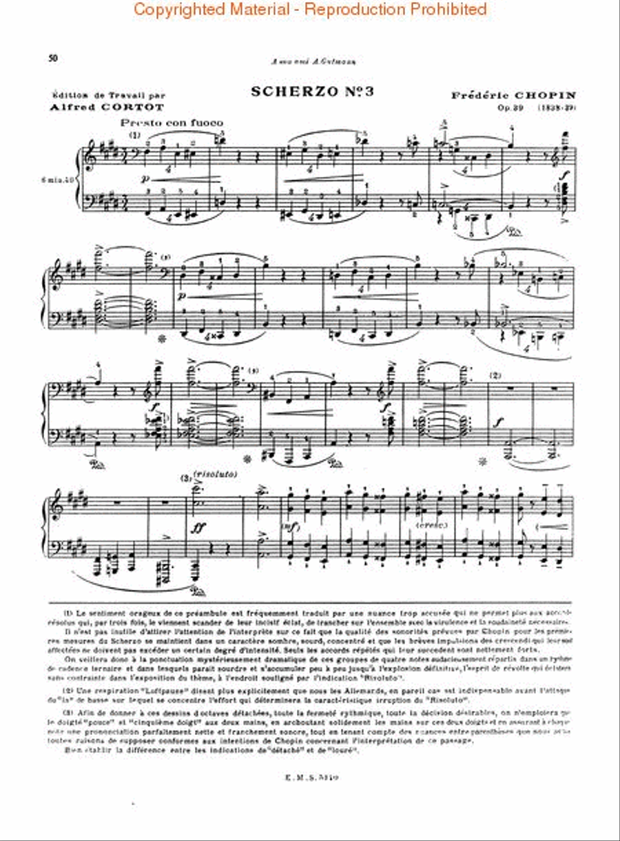 SCHERZOS OP20 31 54 PIANO Piano Solo scores gallery preview page 4