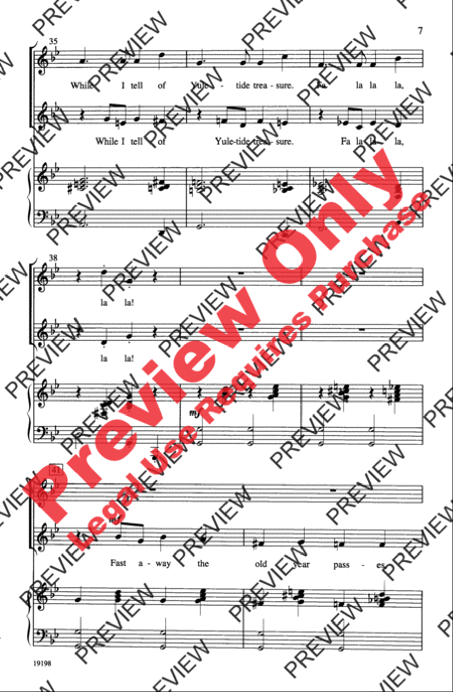 Deck the Nutcracker Hall 2-Part scores gallery preview page 6