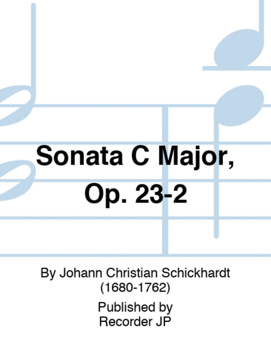 Sonata C Major, Op. 23-2 Sonata C Major, Op. 23-2 Alto Recorder scores gallery preview page 1