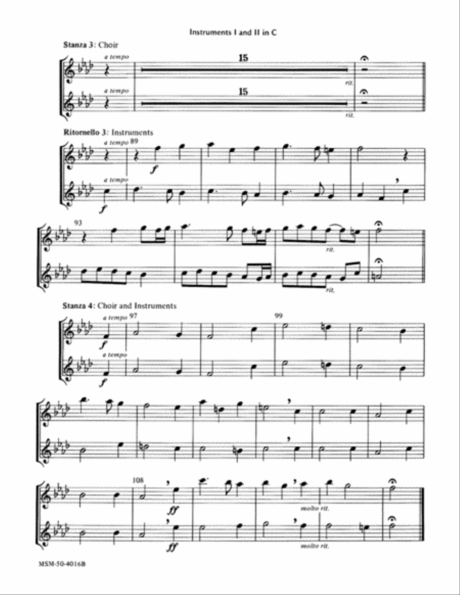The Whole Bright World Rejoices Now Choir scores gallery preview page 3