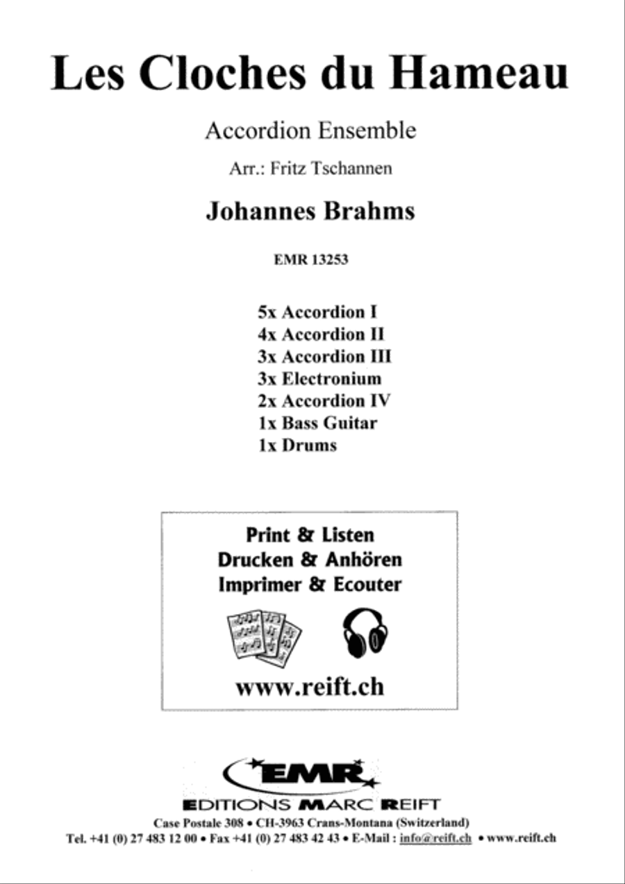 Les Cloches du Hameau Accordion scores gallery preview page 2